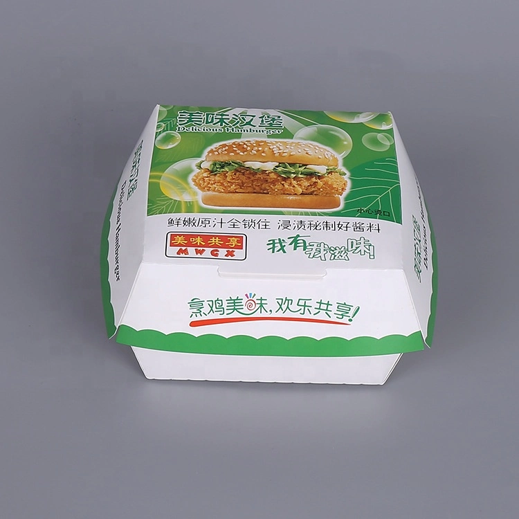 Custom Food Grade Recycled Clear Window Corrugated Pizza Box Paper Packaging Box